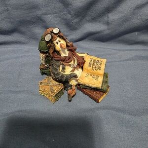 Boyds Bears Wee Folkstone Blastoff T. Flipperspeed Flying High #36804 Vintage